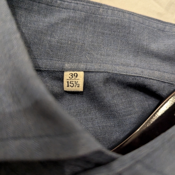 Munro trailering Amsterdam button-up shirt size 39, 15 1/2 neck - Picture 3 of 3